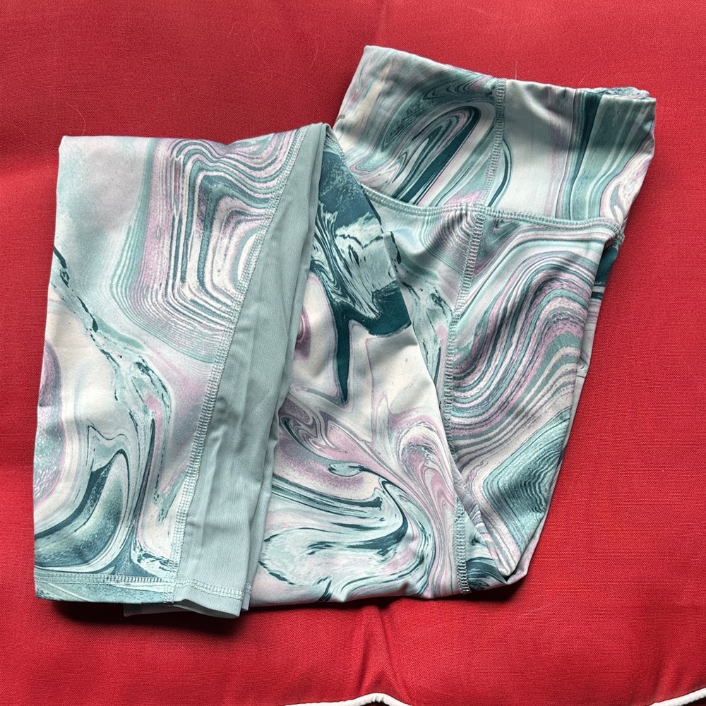 Stylish Kids Marble Print Leggings